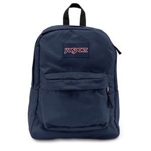 Navy Jansport Bag